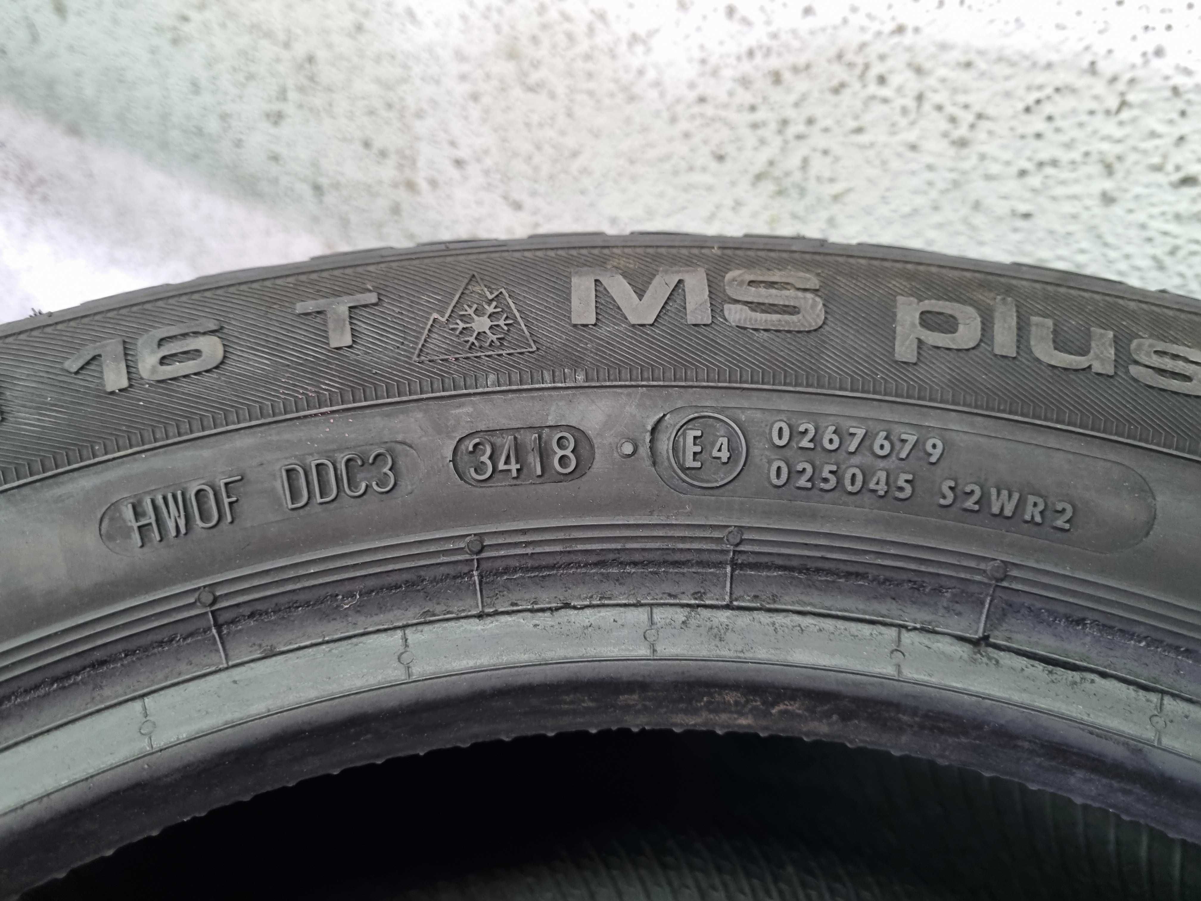 205/55/16 91T Uniroyal MS Plus 77 D.3418