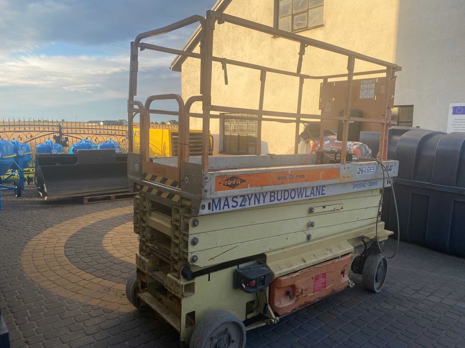 Podnośnik nożycowy elektryczny JLG 2646 ES Aktualne UDT