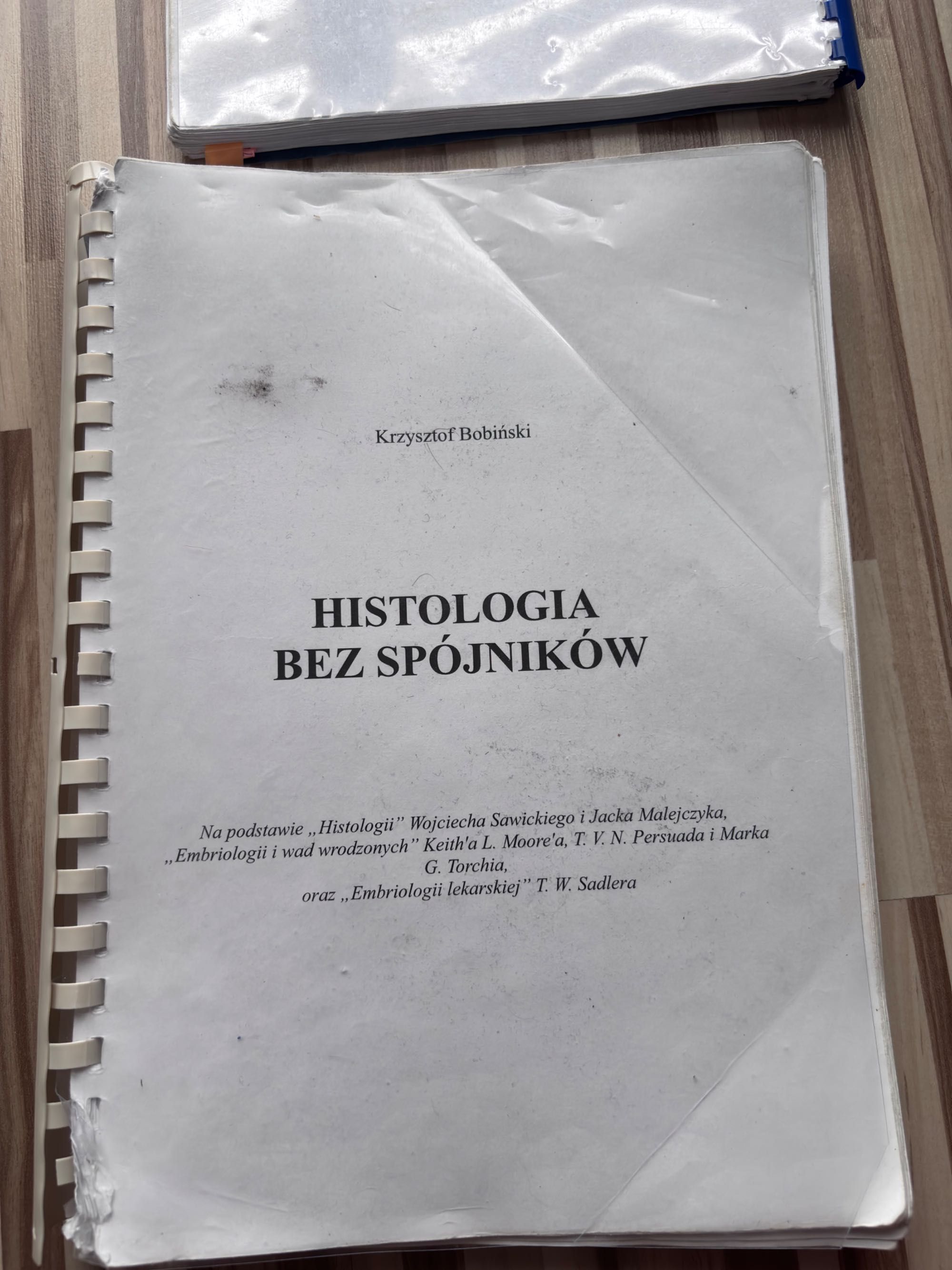 Skrypt Histologia bez Spójników