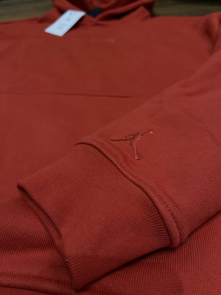 Худі air jordan wordmark fleece hoodie red найк джордан nike худи