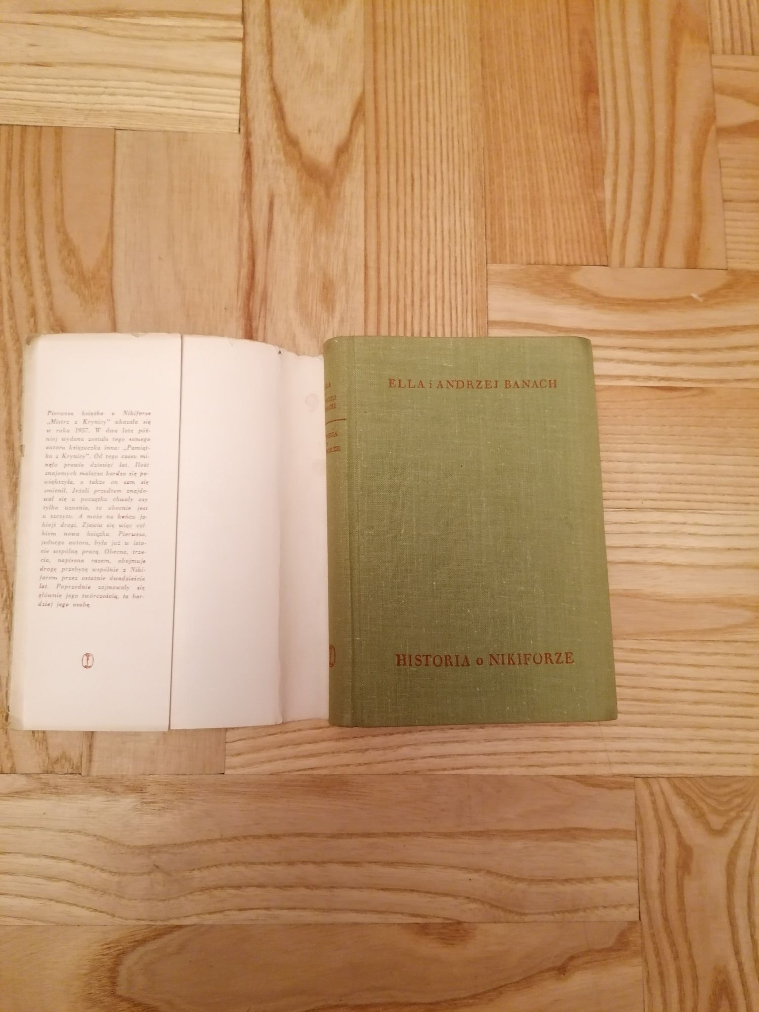 Książka" Historia o Nikiforze "autorzy Ella i Andrzej Banach