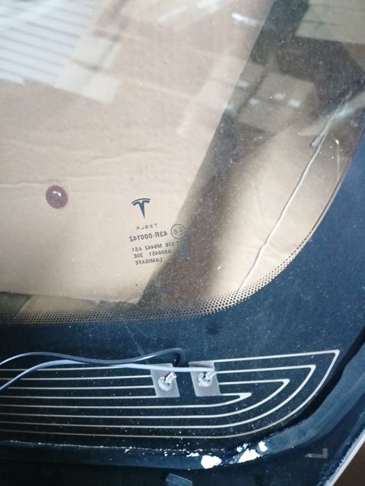 Скло лобове, стекло лобовое tesla model s 1ап