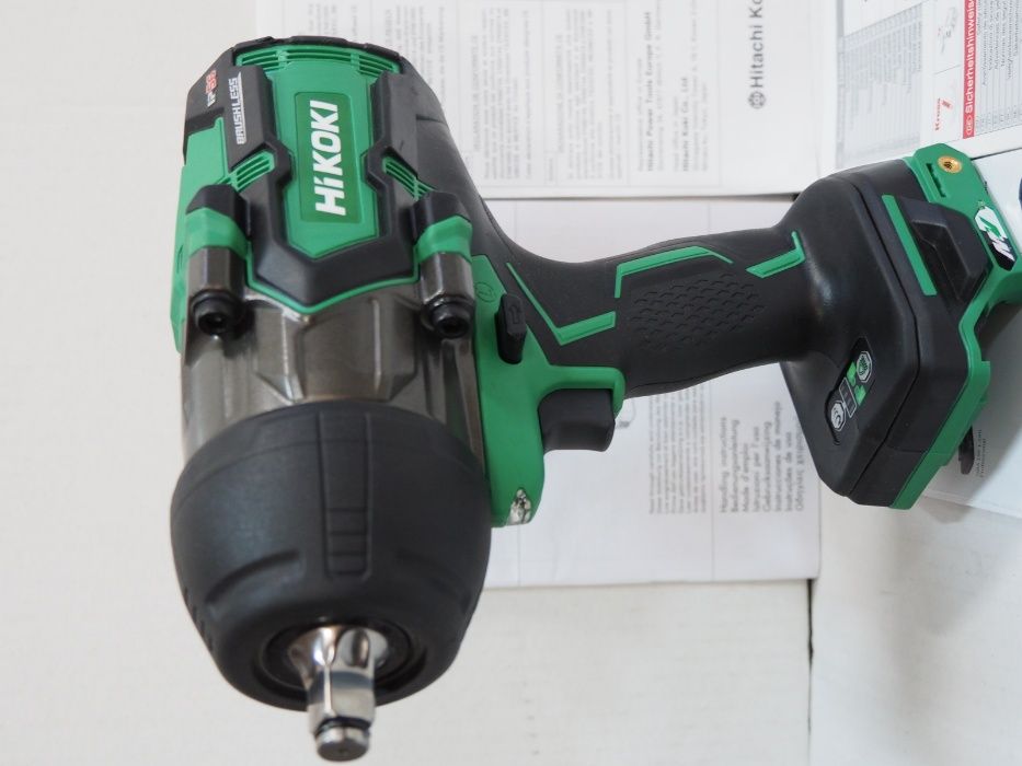 HITACHI WR 36 DB klucz udarowy HIKOKI 18v 36v bateria moc 1050Nm