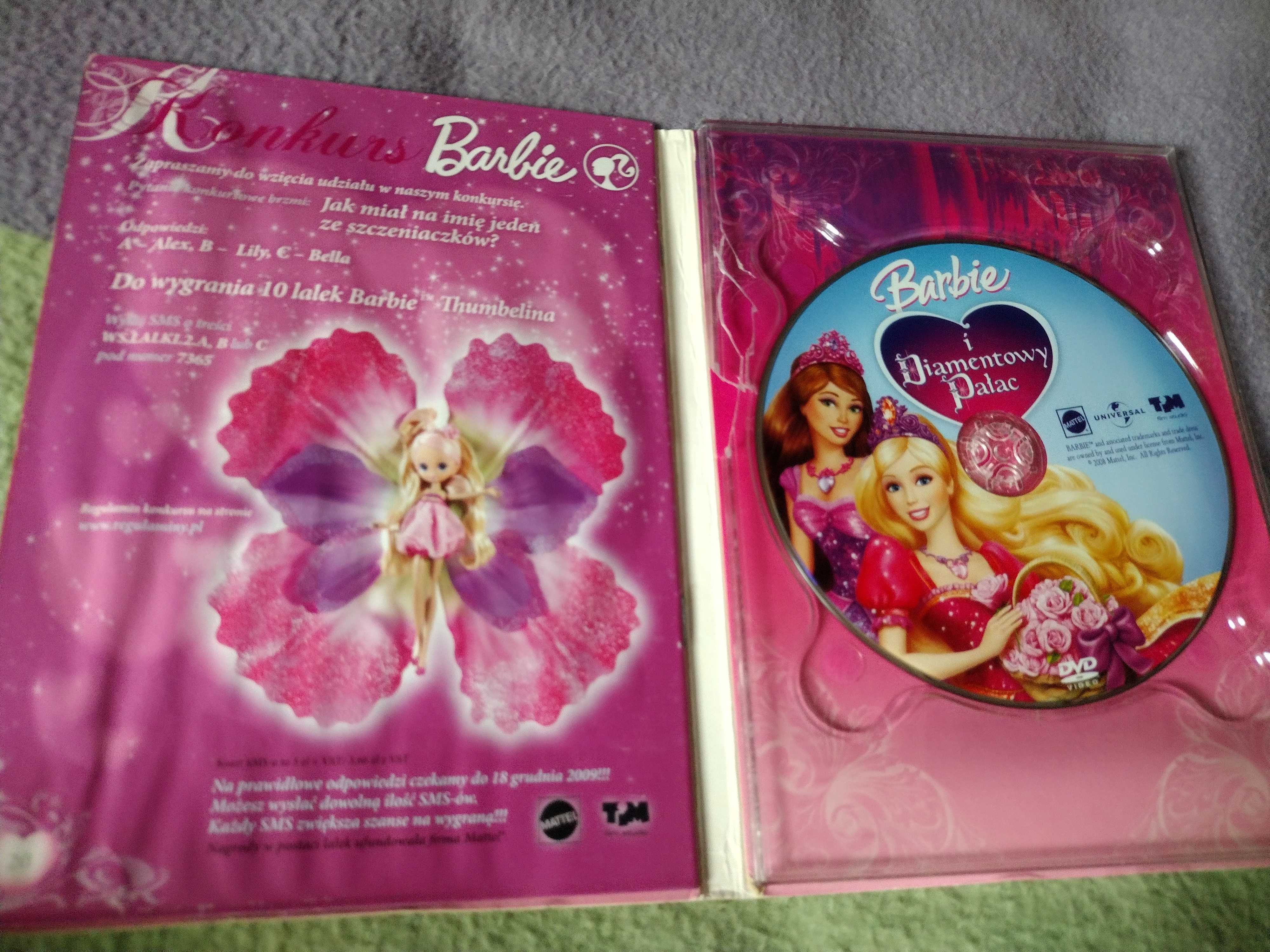 Zestaw 4 filmów na DVD Barbie