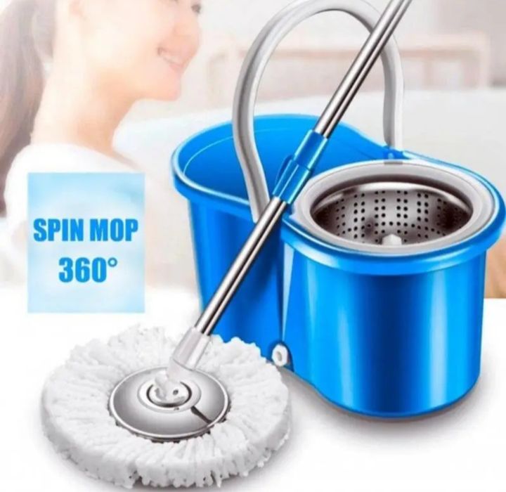 Швабра-відро, ледащо з віджимом Easy Mop