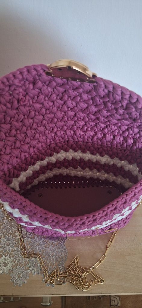 Torebka duża handmade