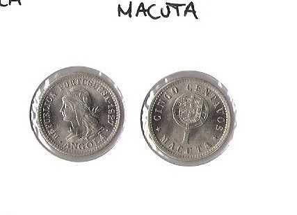 Angola - I Macuta - 5 Centavos - 1927