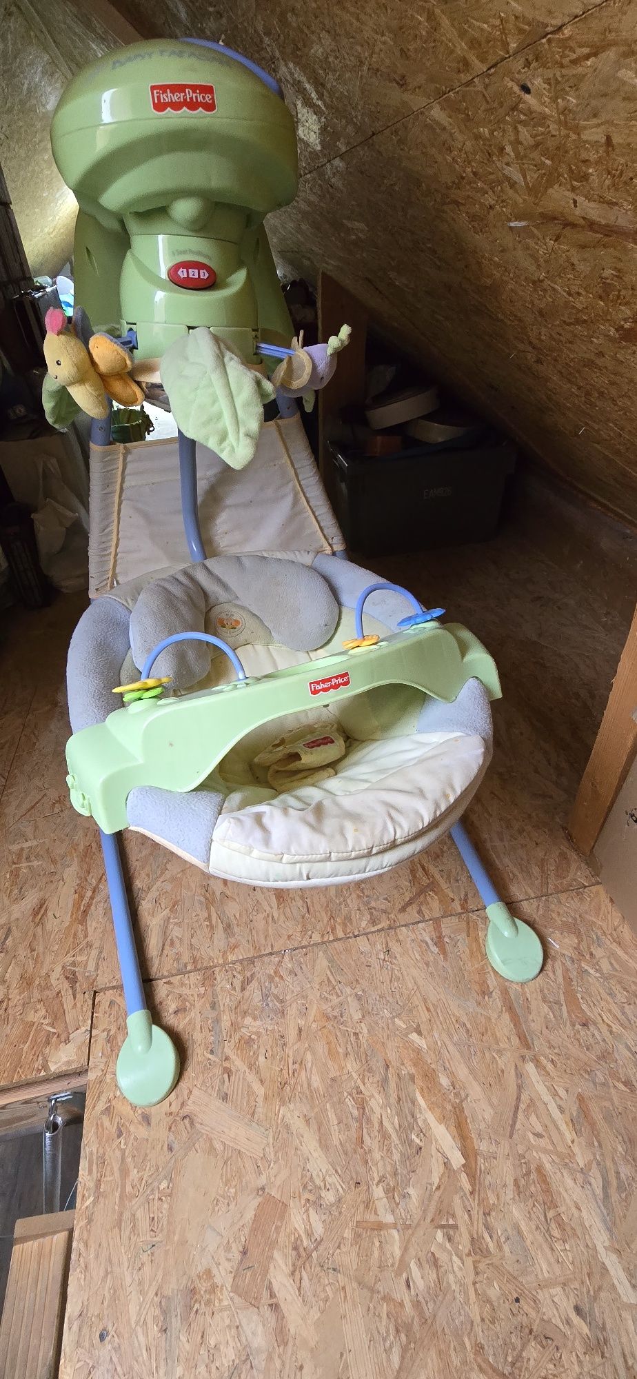 Huśtawka Fisher price dla niemowlaka