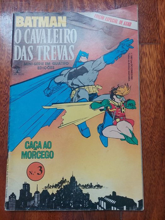 Várias publicações de BD antigas