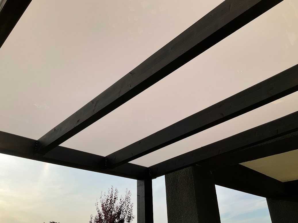 Nowoczesna pergola, taras, zabudowa drewniana, altana, wiata