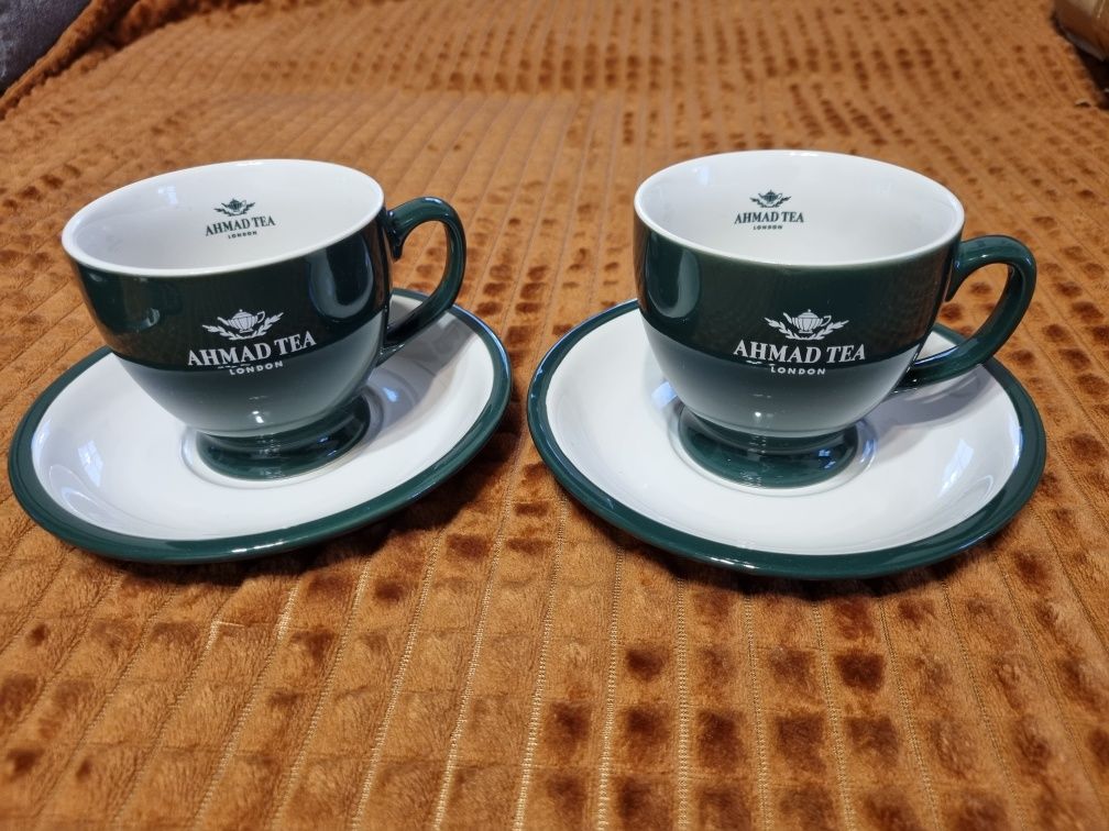 Filiżanka z podstawkiem Ahmad Tea