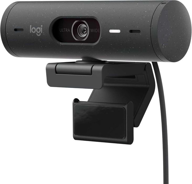 Logitech Brio 500 Webcam FullHD Grafite