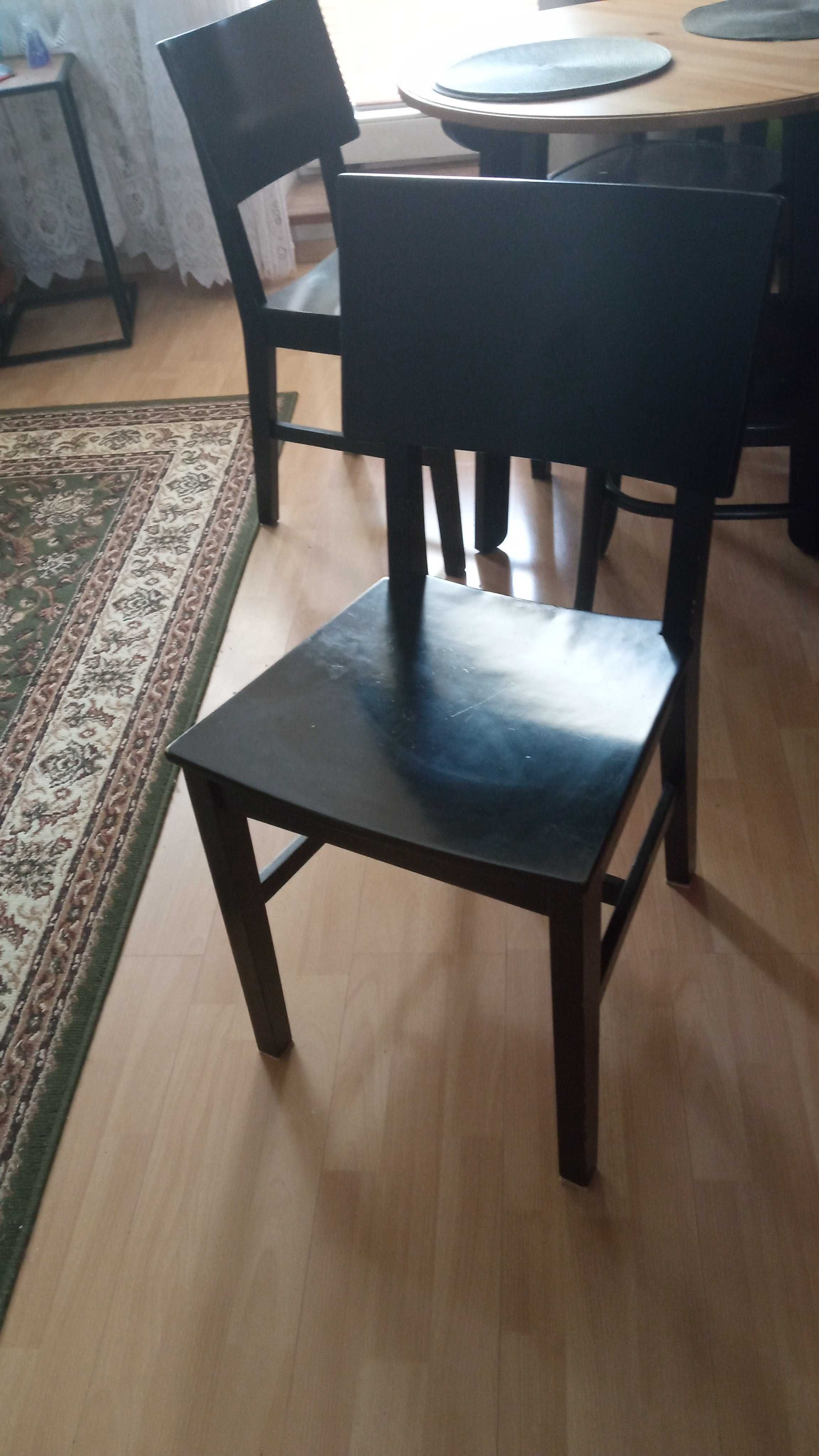 4 solidne krzesła z ikei
