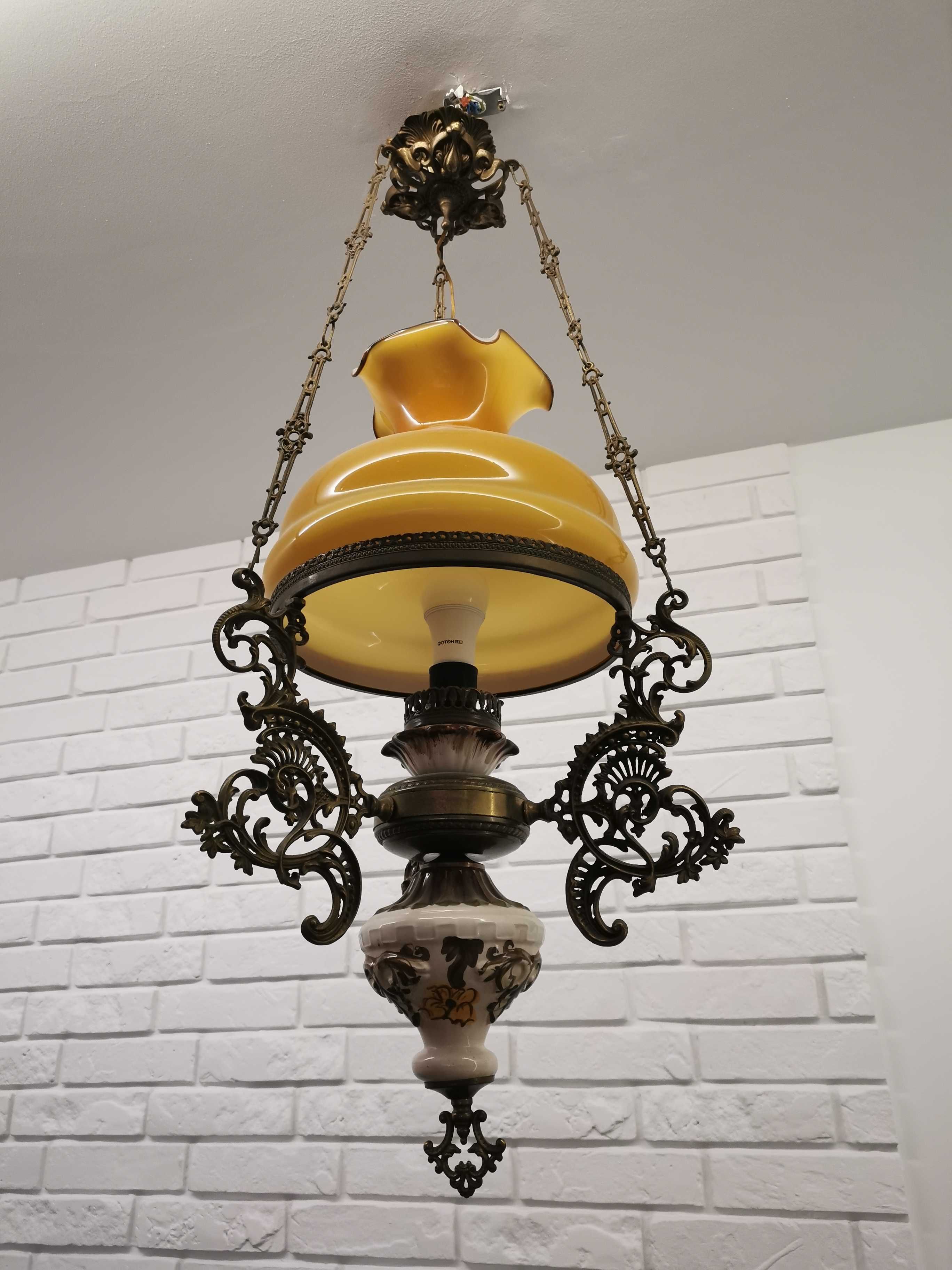 LAMPA wisząca | stylowa | antyk