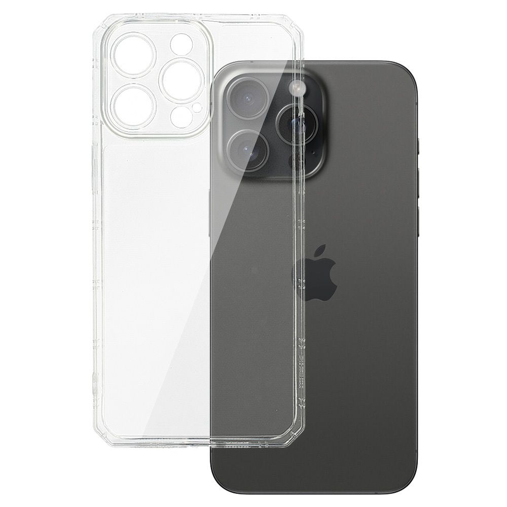 Armor Antishock Case Do Iphone 15 Pro Max Przezroczysty