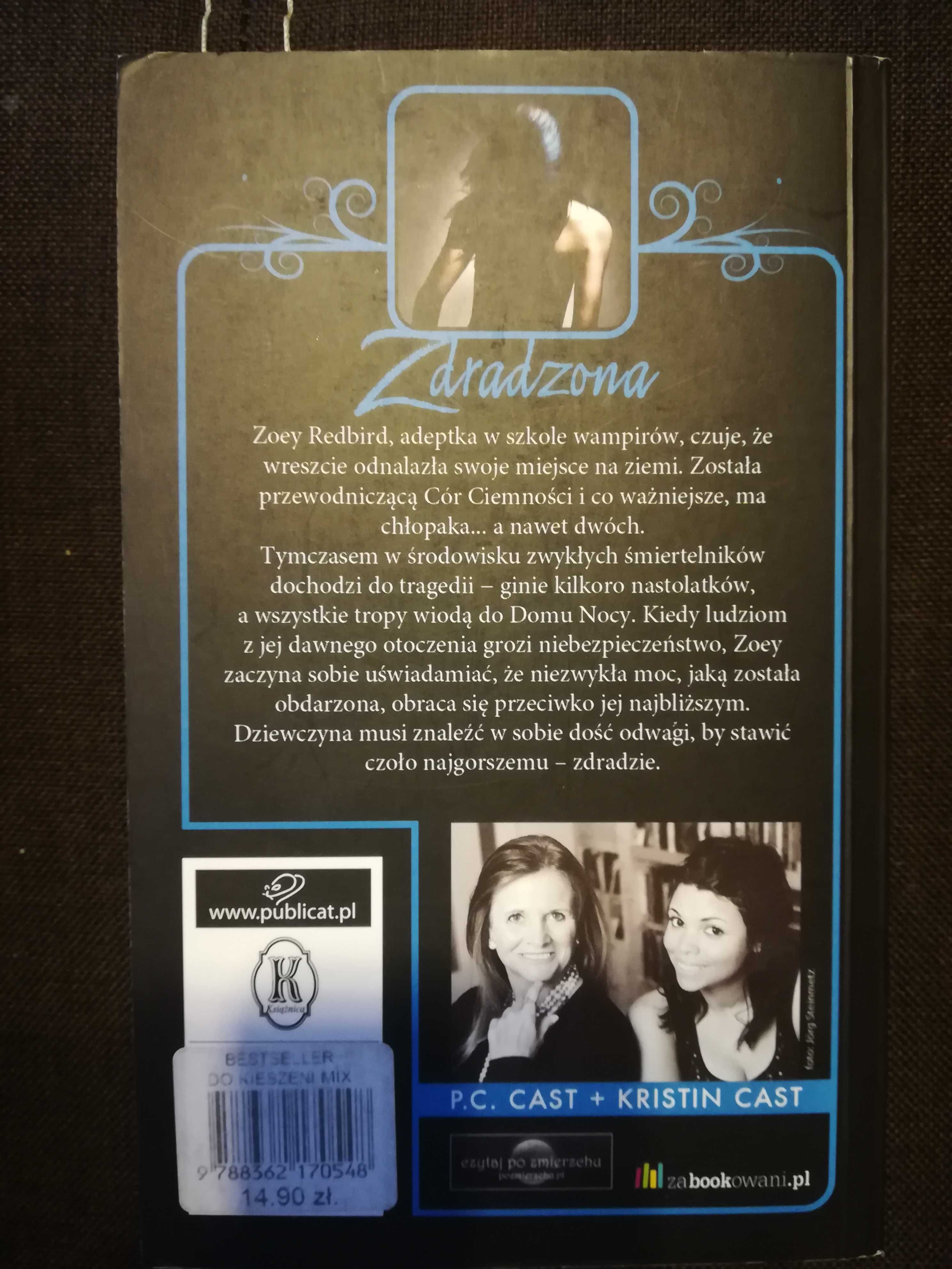 Zdradzona - P. C. Cast wydanie kieszonkowe