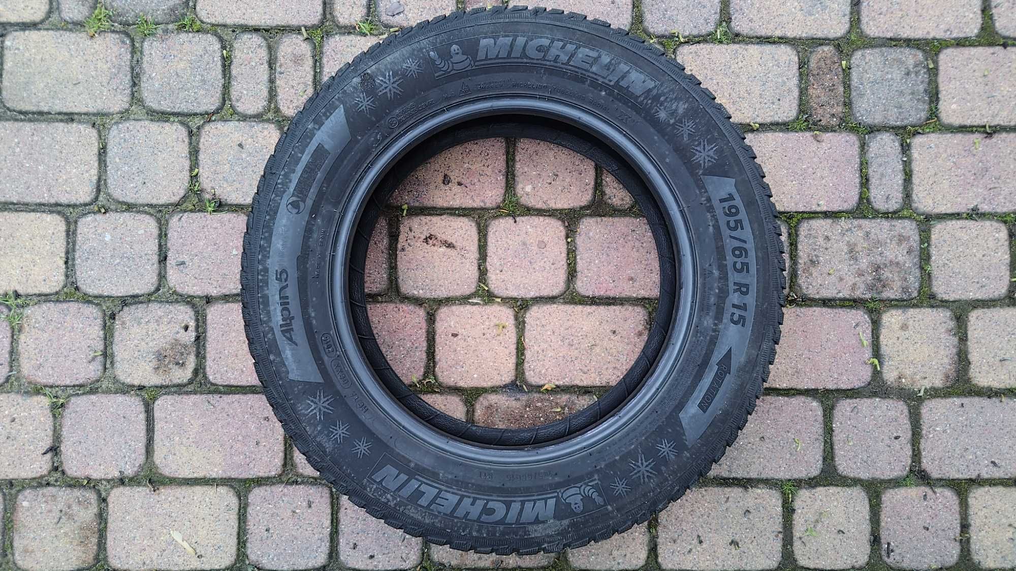 Komplet (4 sztuki) opon Michelin Alpin 5 195/65/R15