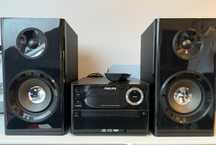 Mikrowieża Philips model MCM2150/12 odtwarzacz CD radio USB