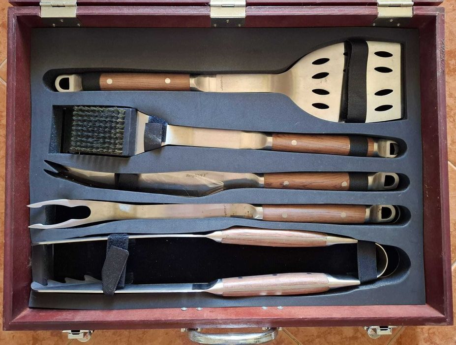 Conjunto de utensílios para churrasco BERGHOFF