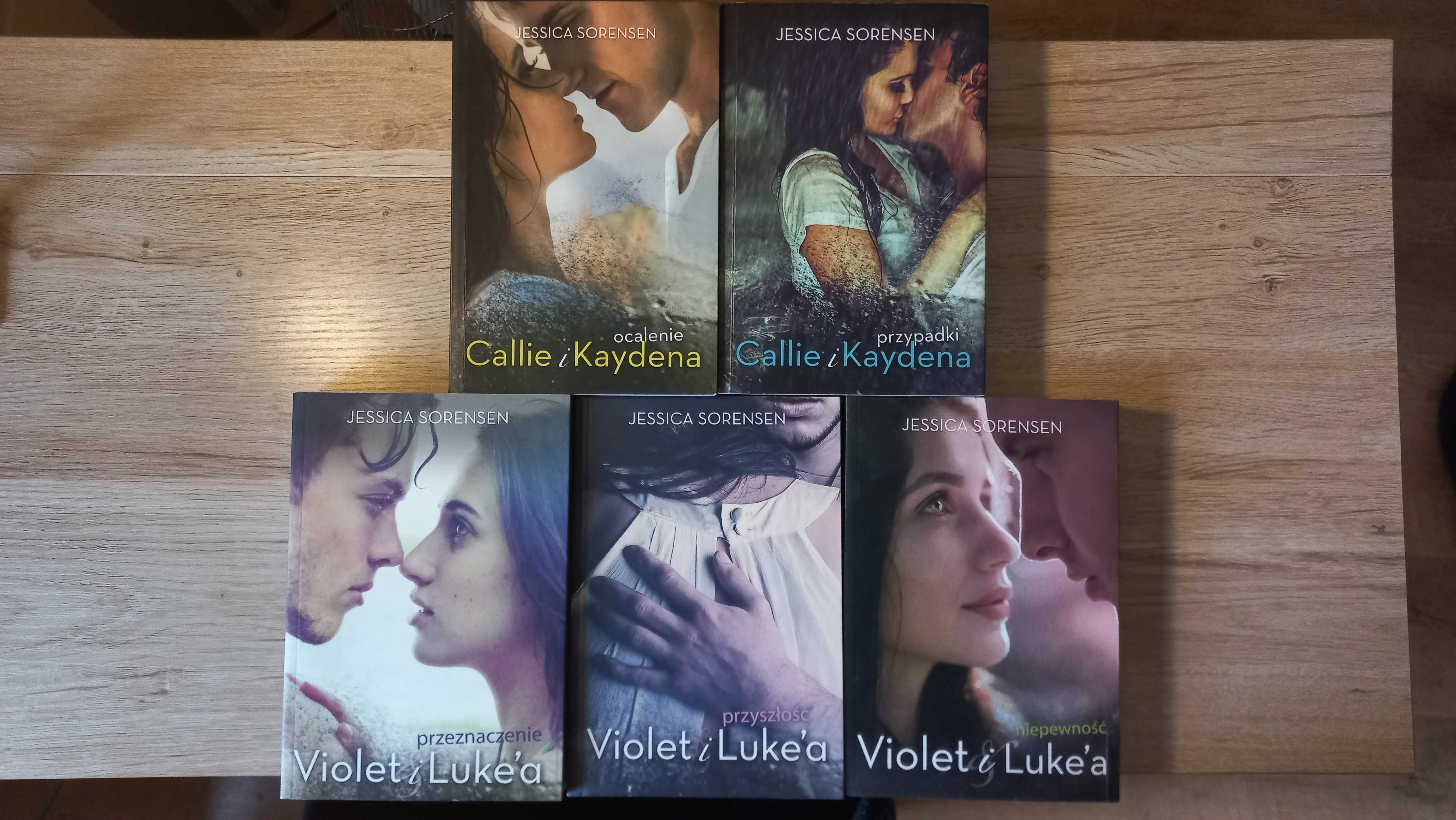 Książki z cyklu The Coincidence (tomy 1-5) - Jessica Sorensen