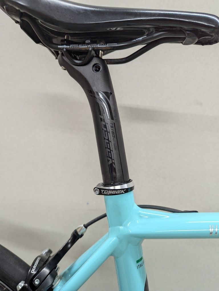 Rower Bianchi Via Nirone 7 105 roz. 55 celeste