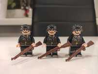 Żołnierz niemiecki 2 wojna światowa 3 nowe minifigurki