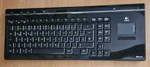Niemiecka klawiatura Logitech Cordless MediaBoard Pro PLAYSTATION