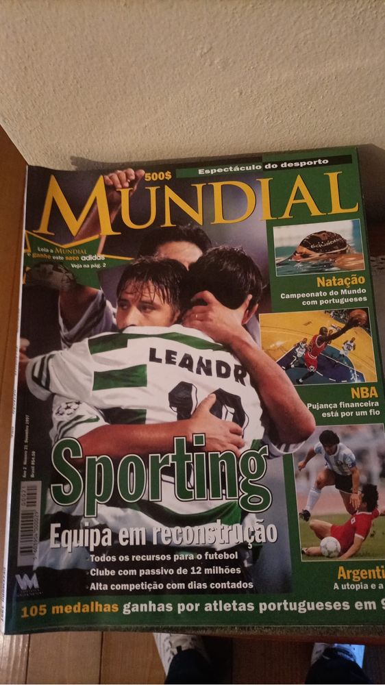 Coleção completa Revista Mundial 1 e 2 séries 1996/1998