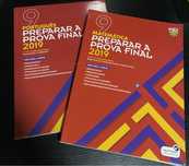 Livros de preparação para exame de português/matemática 9.ºano