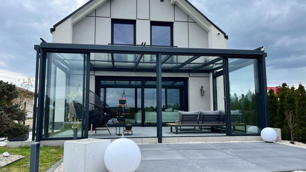 Ogród zimowy, zadaszenie tarasu, zabudowa tarasu, oranżeria, pergola