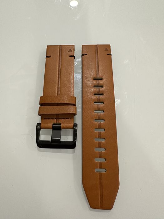 Кожаный ремешок для Garmin Fenix, D2 Tactix, Epix, Enduro - 26 mm