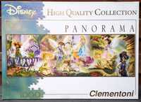 Puzzle 1000 Clementoni Disney Fairies panorama (-1)