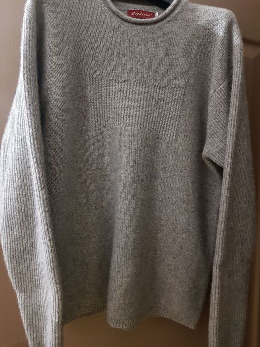 Подовжений Новий  світер светр 70%  вовна  свитер  шерсть 70%