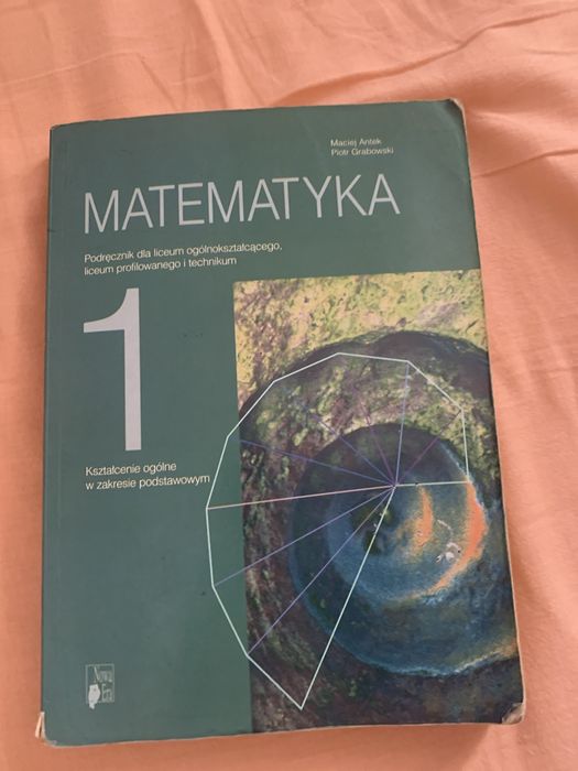 Książka matematyka 1LO nowa era