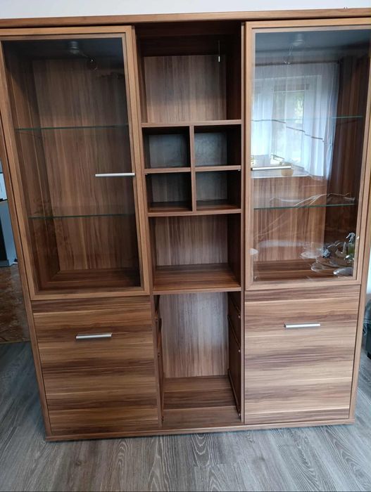 Regał, witryna i ława