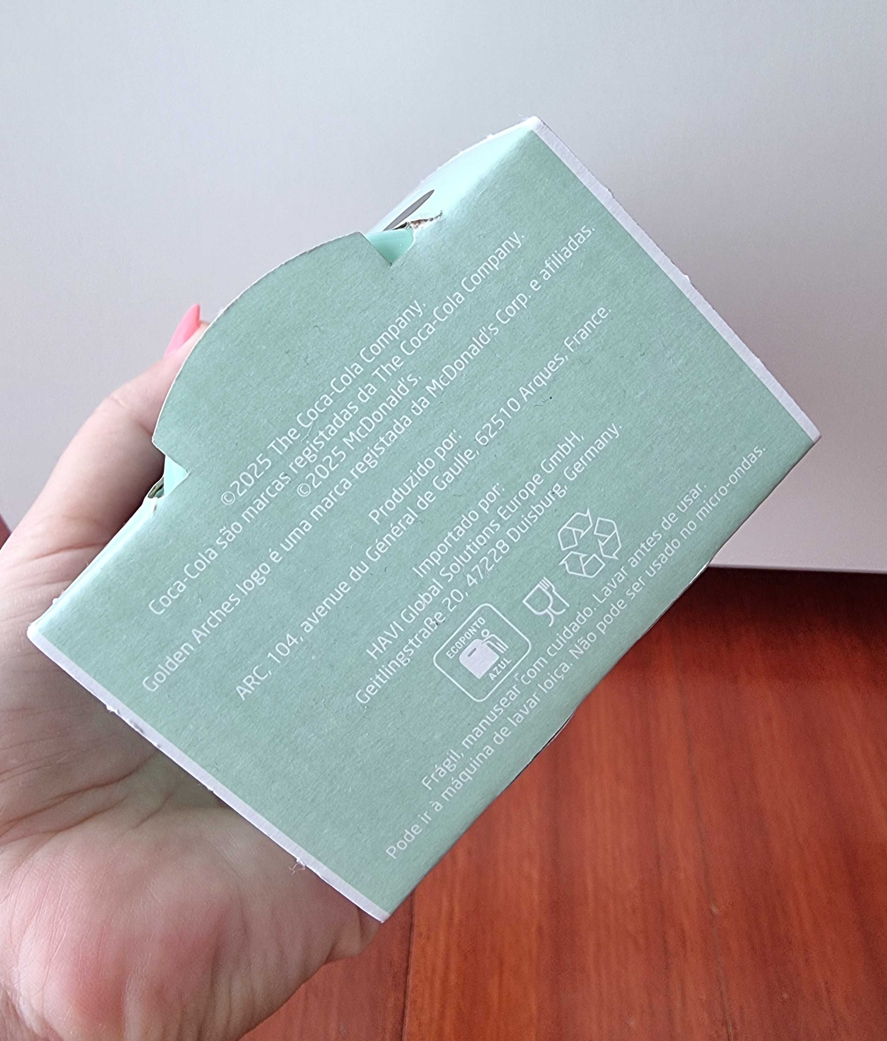 3 Copos Edição Limitada McDonald's 2025 - lilás, verde menta e amarelo