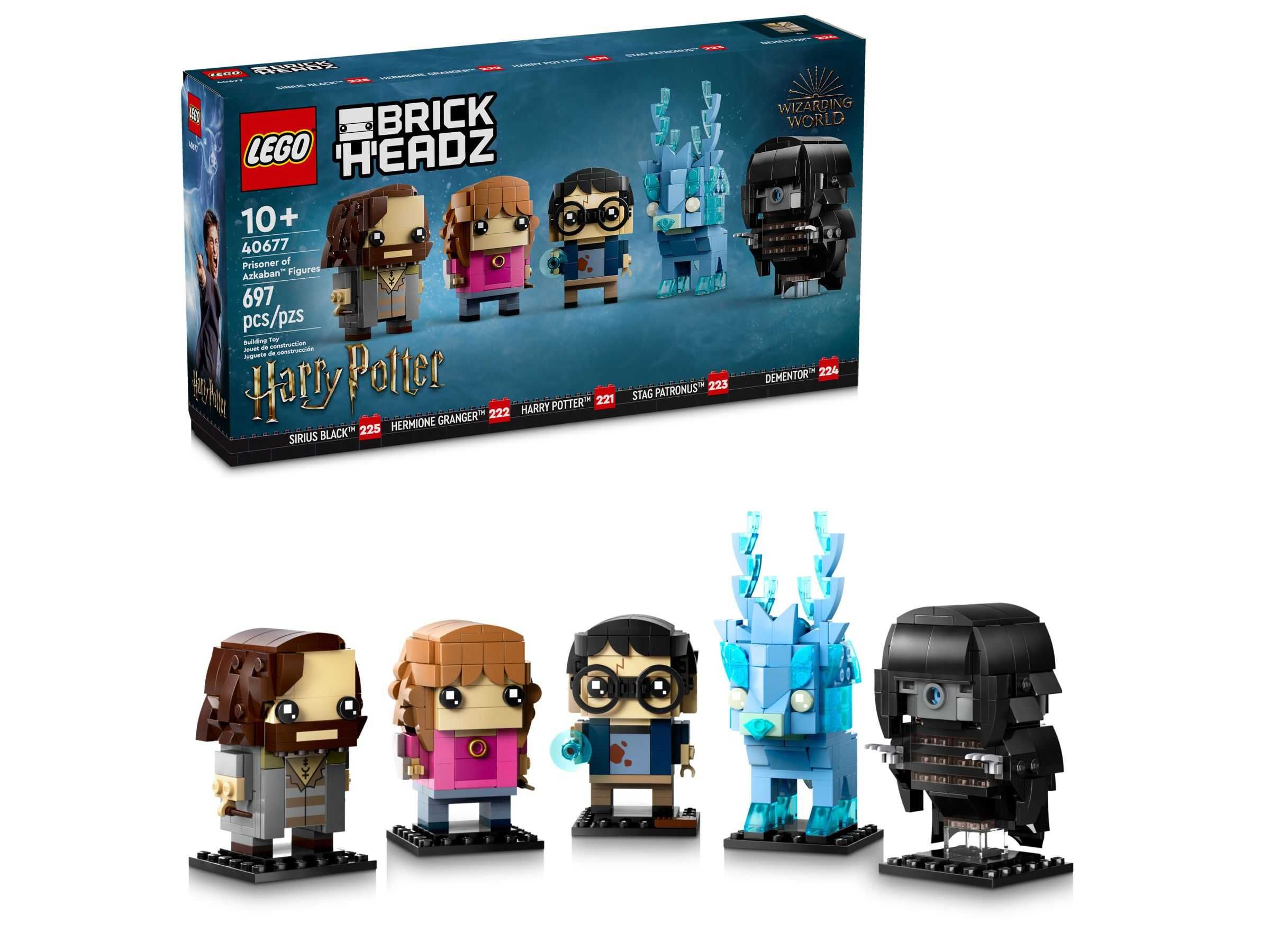 LEGO BrickHeadz 40677 - Figurki z filmu "Więzień Azkabanu" - NOWE