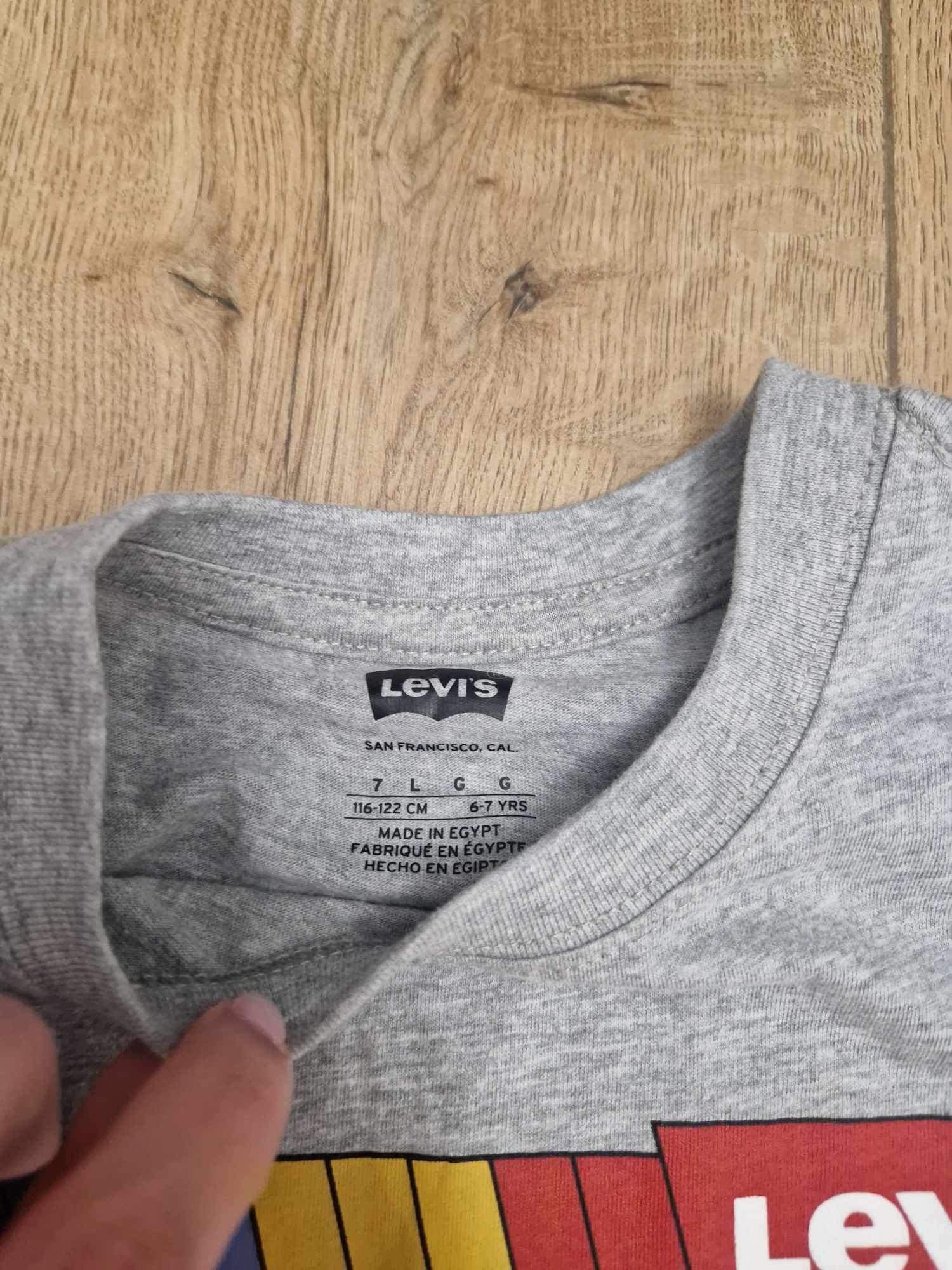 T shirt Levi’s nowy dla chlopca 116/122