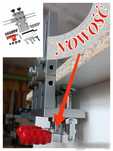 MIMOŚRODY - SZABLON 3w1 do mimośrodów, kołków z zaciskiem