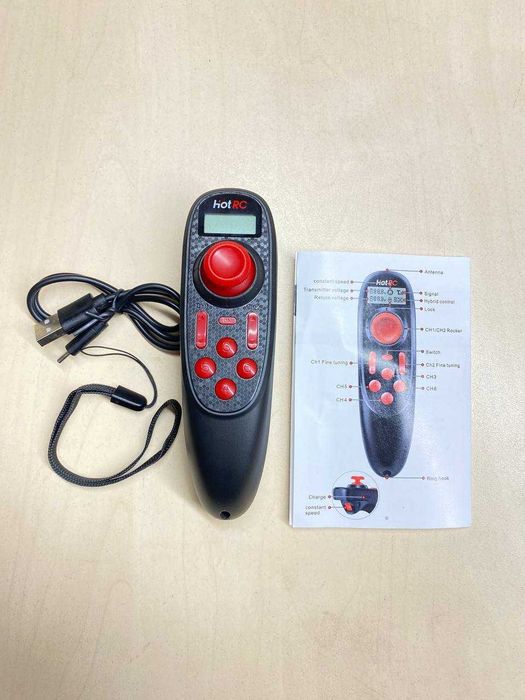 Пульт керування HOTRC DS600 6ch 2.4 ghz. Апаратура керування.