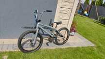 Rower BMX , nowe wyczynowe opony wartości 250zl itd.
