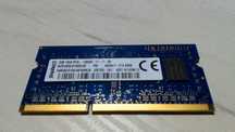 Pamięć RAM DDR3 KINGSTON 2GB 1Rx8 PC3L-12800S-11-11-B3 2GB