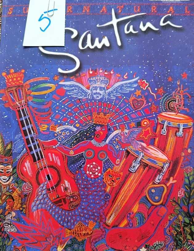 Nuty na gitarę-tabulatury. Santana -2 zbiory