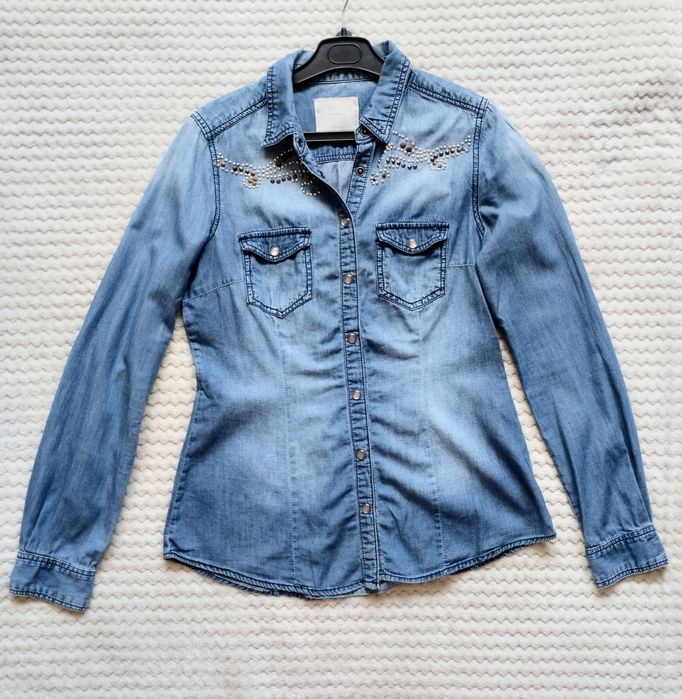 Koszula dzinsowa damska, rozm.S, Reserved