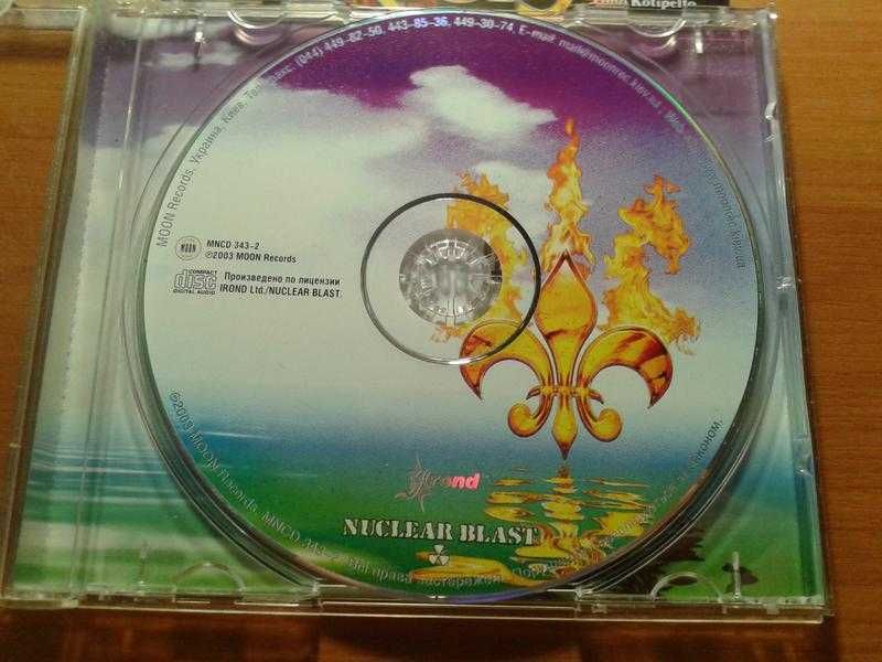 Stratovarius‎ Elements 2003 Moon Records CD Диск Лицензия Стратовариус