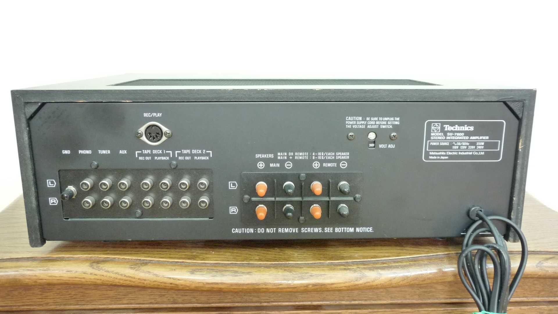 Technics SU-7600 INTEGRATED Wzmacniacz VINTAGE st. idealny
