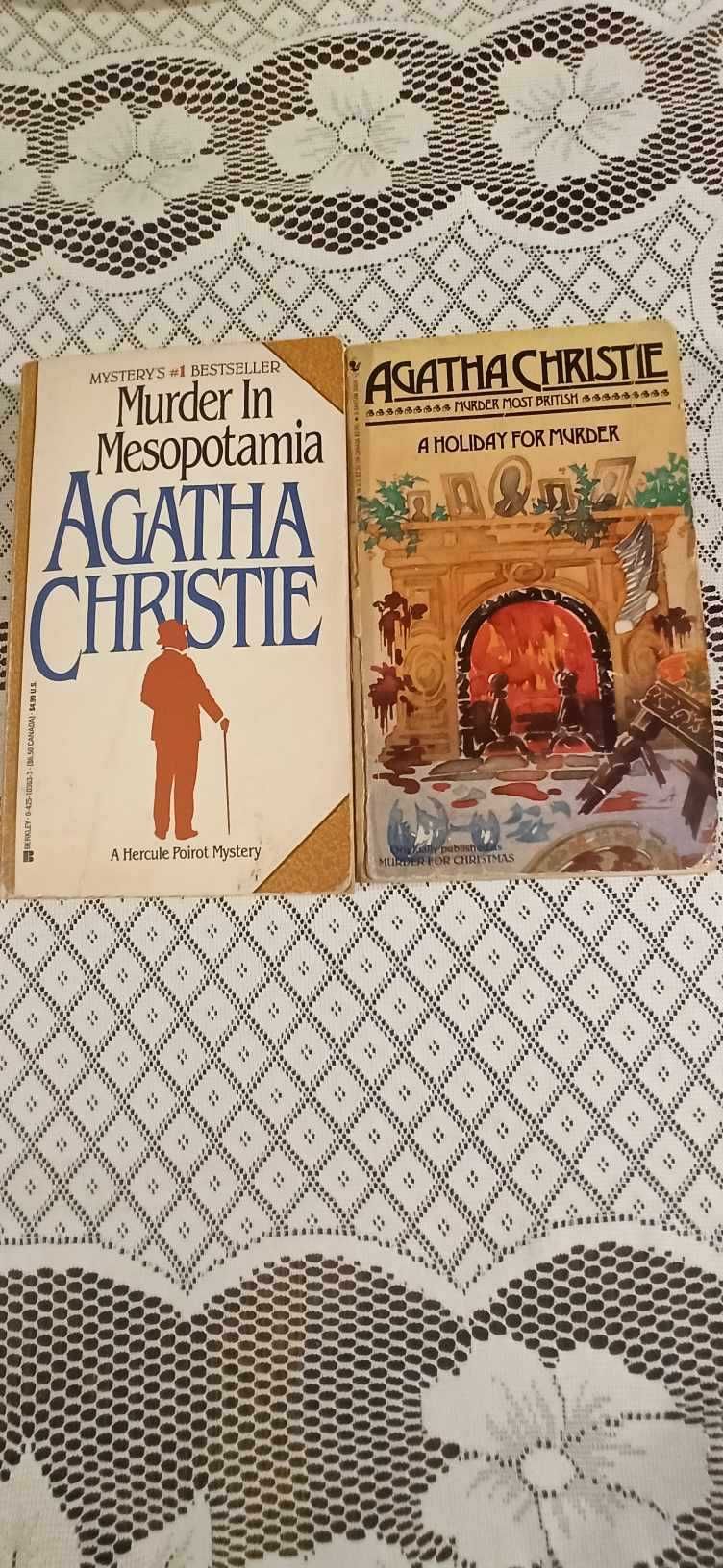 Agatha Christie 2 książki ANGIELSKIE WYDANIA