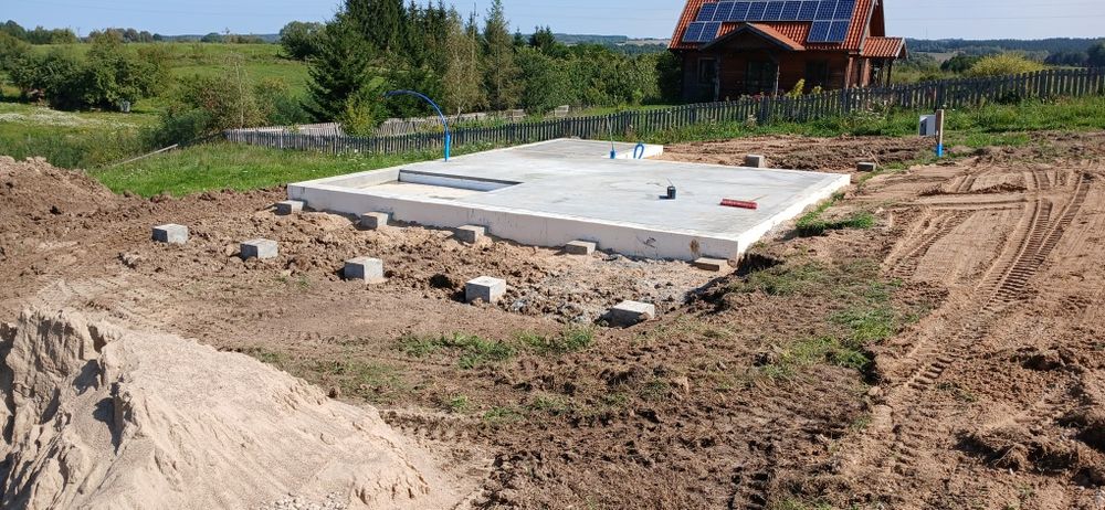 Budowa płyt fundamentowych, płyty fundamentowe