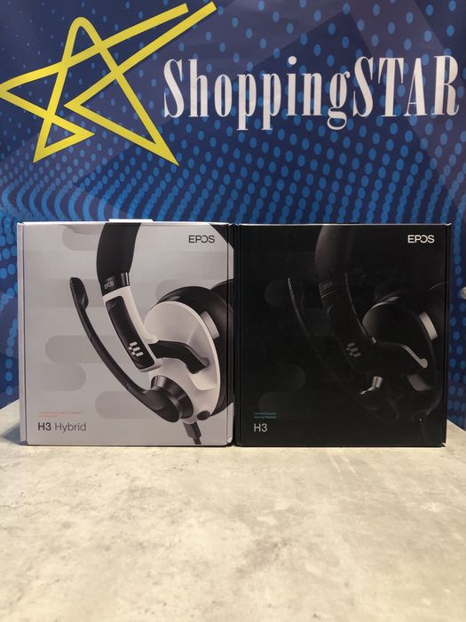 Ігрова гарнітура Sennheiser Epos H3 Hybrid White/ Epos H3 Onyx Black