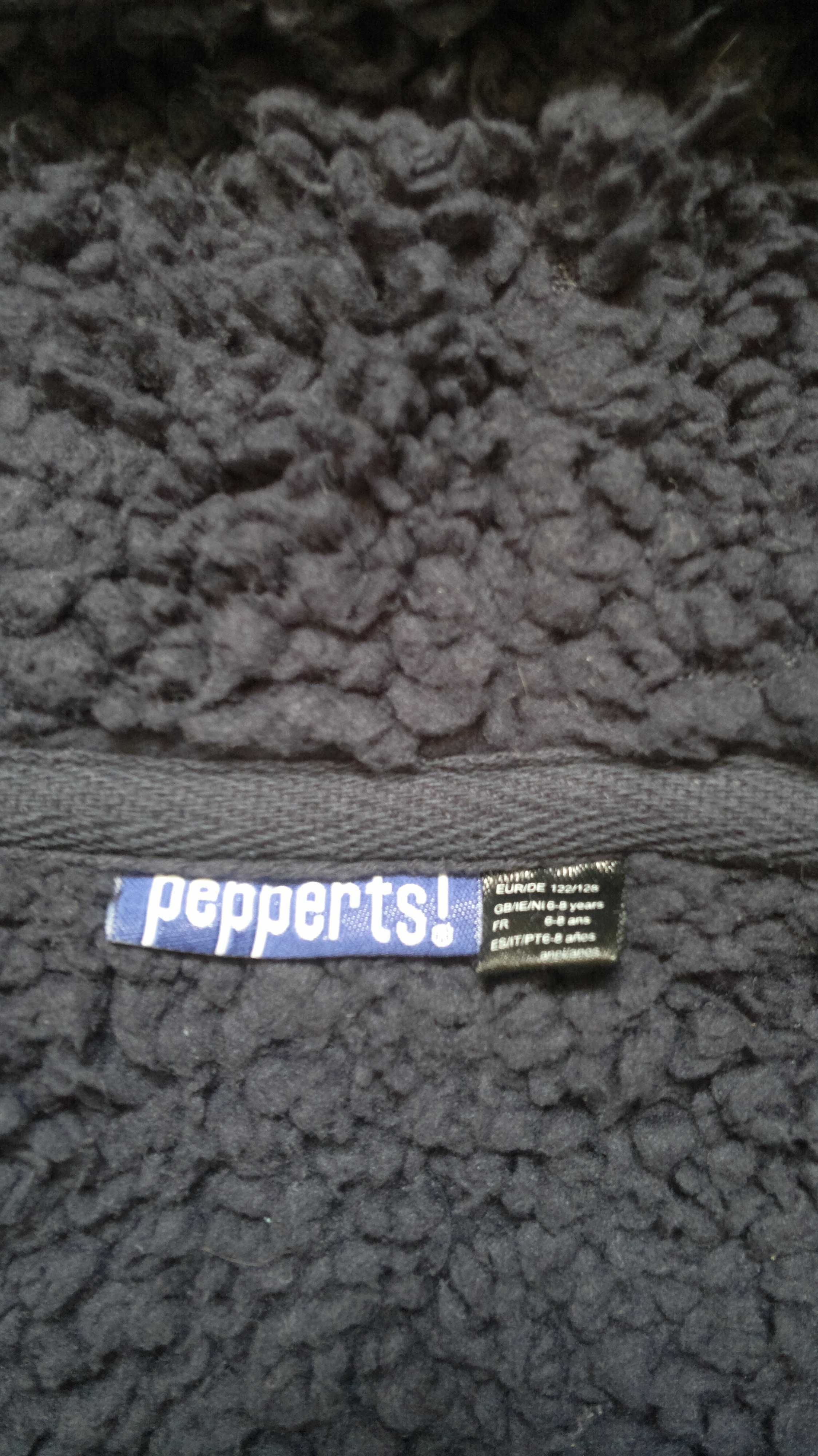 Толстовка куртка меховушка Pepperts для мальчика 122см